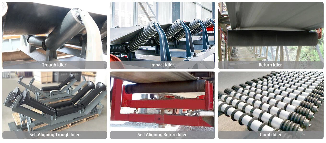 various conveyor idler