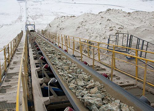 लौह अयस्क बेल्ट कन्वेयर