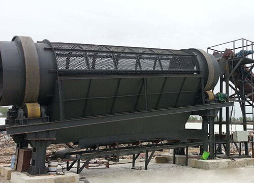 मृदा ट्रोमेल स्क्रीन