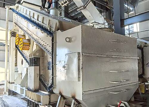 Large Capacity Incline Vibrating Screen For Copper high quality