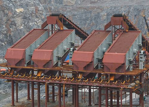 Large Capacity Incline Vibrating Screen For Copper factory